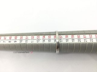 anillo oro 18k con piedra con circonita