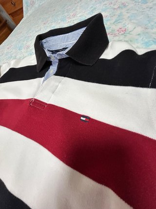 Polo Tommy Hilfiger Rayas
