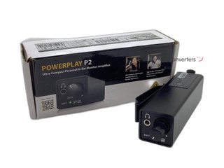 amplificador auriculares behringer powerplay p2