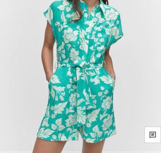 Mono corto floral Mango