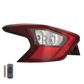 Piloto Trasero Sin Portalámparas Blanco Rojo - Izquierdo - Nissan MICRA V (K14) (2017 en adelante)