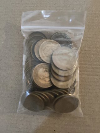 50 Monedas 1 Peseta Franco