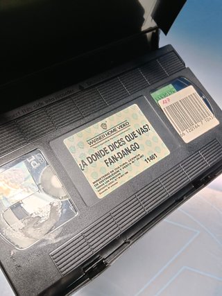 vhs , A DONDE DICES QUE VAS? FAN DAN GO
