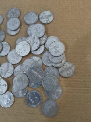 44 Monedas 50 Céntimos Franco