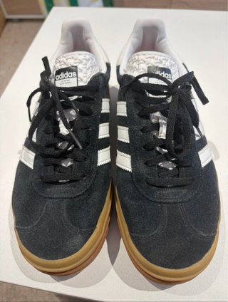 Adidas Gazelle Hombre Negro Marrón