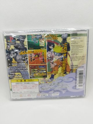 Naruto Shinobi No Sato No Jintori Kassen PS1 NTSCj
