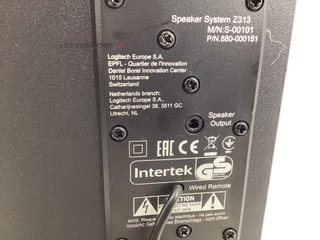 altavoces pc logitech z313