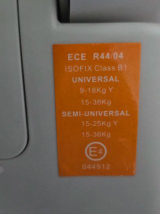 Silla de coche para bebé