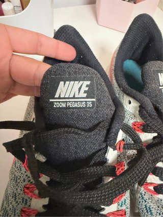 Nike Zoom Pegasus 35 Gris/Rojo