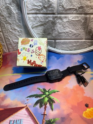 Reloj Inteligente Negro infantil.