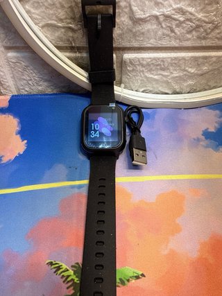 Reloj Inteligente Negro infantil.
