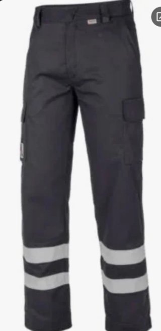 Pantaloni da lavoro resistenti neri