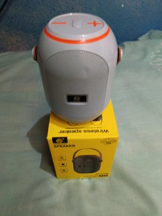Altavoz DV-2106 Bluetooth 5W Gris/Azul
