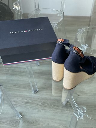 Sandalias cuña Tommy Hilfiger Talla 38