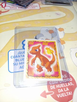 Cromo Pokémon Charmander serie 1 merlin