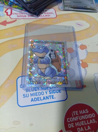 Cromo Pokémon Blastoise escucho cambios ofertas