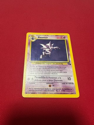 Carta Pokémon Haunter Fosforescente Unlimited