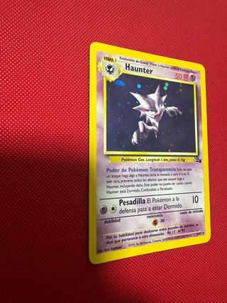 Carta Pokémon Haunter Fosforescente Unlimited