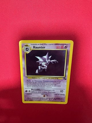 Carta Pokémon Haunter Fosforescente Unlimited
