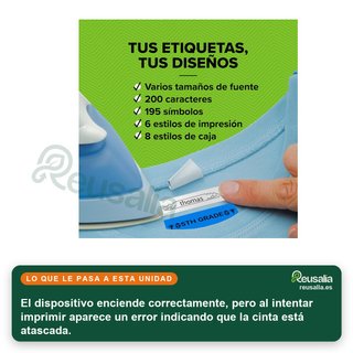 - DYMO LetraTag LT-100H etiquetadora portátil