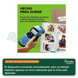 - DYMO LetraTag LT-100H etiquetadora portátil
