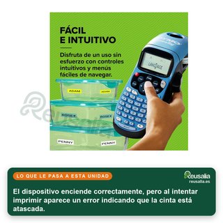 - DYMO LetraTag LT-100H etiquetadora portátil