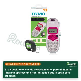 - DYMO LetraTag LT-100H etiquetadora portátil