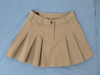 Falda Zara tablas beige