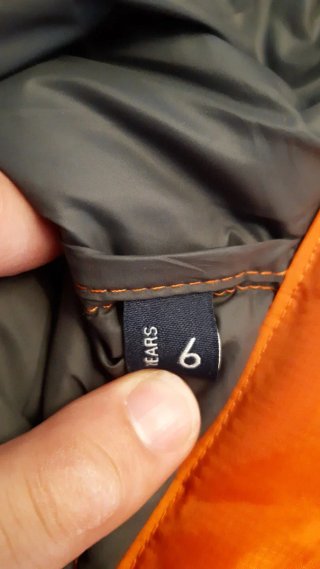 Gilet bimbo North Sails arancione 6 anni