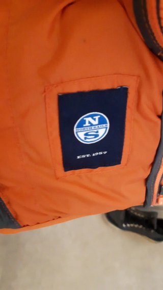 Gilet bimbo North Sails arancione 6 anni