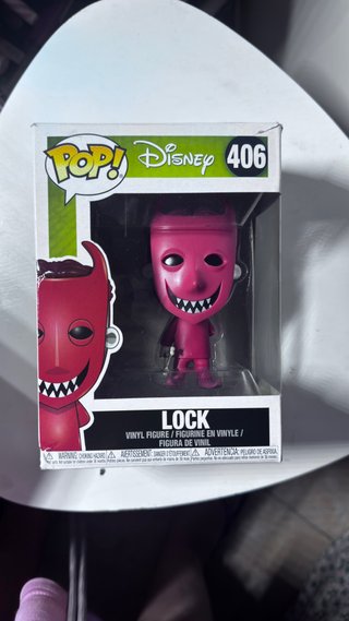 Funko Pop! Disney Lock 406 Pesadilla Antes Navidad