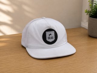 Gorra Oblack Blanca y Negra