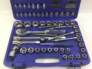 kit herramientas variadas irimo carracas azul
