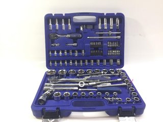 kit herramientas variadas irimo carracas azul