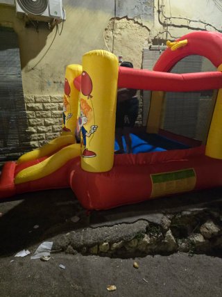 Colchoneta hinchable infantil