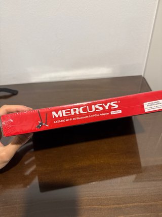 Adaptador Wi-Fi 6E Bluetooth 5.2 Mercusys AXE5400
