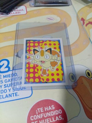 Cromo Pokémon Meowth