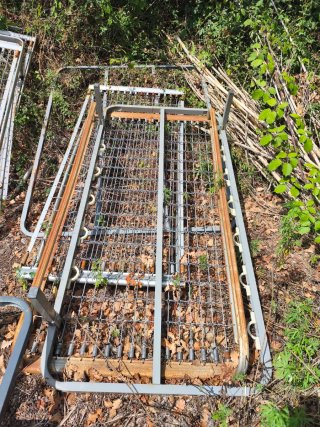 7 Somieres Metal Para Vallar Huerto, Gallinas, etc