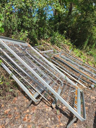 7 Somieres Metal Para Vallar Huerto, Gallinas, etc