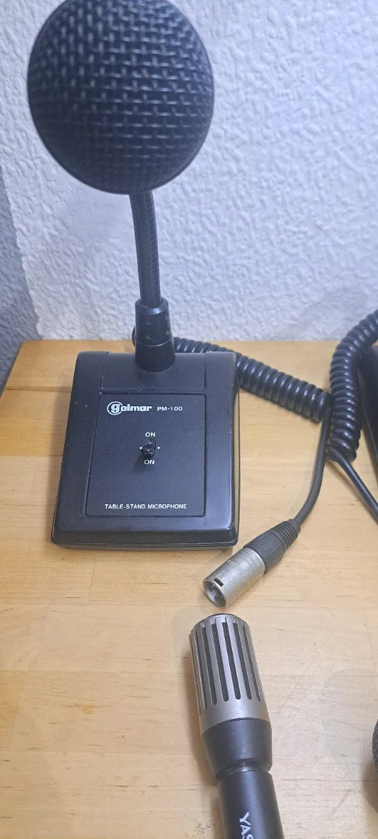 4 Micrófonos Fonestar golmar