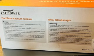 Aspiradora de Mano Inalámbrica Vacpower H-933