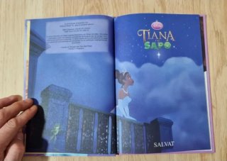 Clásico cuento Disney. "Tiana y el sapo". Salvat.