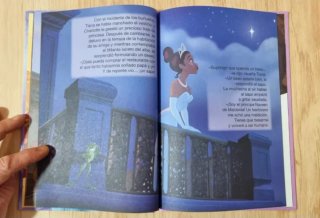 Clásico cuento Disney. "Tiana y el sapo". Salvat.