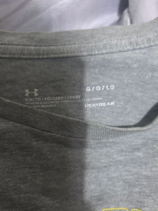 Camiseta Under Armour Gris Talla L