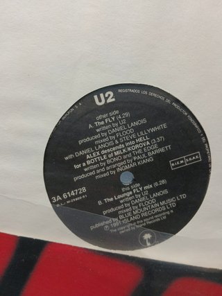 Disco U2 – The Fly 12", Single 1991