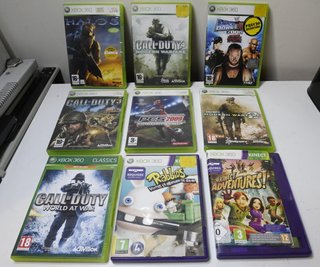 Lote 9 Giochi XBOX 360