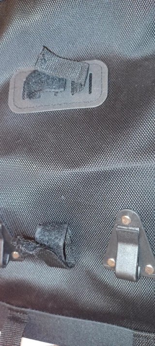 Funda portatil de Bici plegable y Alforja trasera