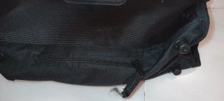 Funda portatil de Bici plegable y Alforja trasera