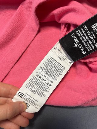 Polo Stone Island Talla S Rosa