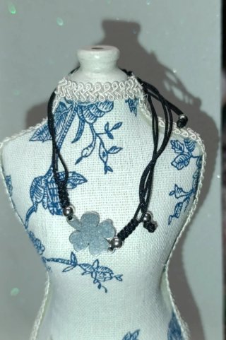 Pulsera Trébol Suerte Cuerda 13 cm